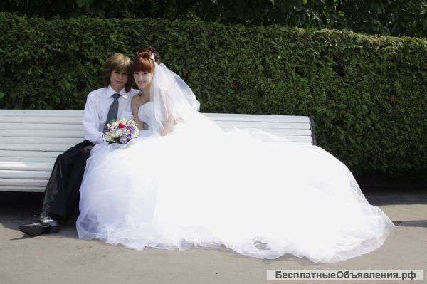 Королевское свадебное платье