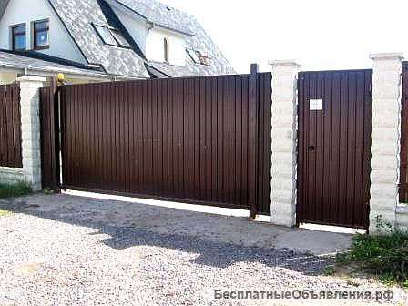 Откатные и распашные ворота с автоматикой Doorhan