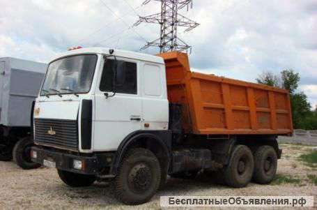 Доставка сыпучих материалов самосвалом