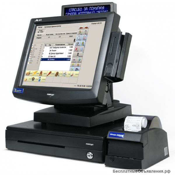 Сенсорная моноблочная система ForPOSt Кафе12