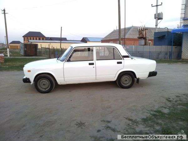 Ваз 21074 на хорошем ходу