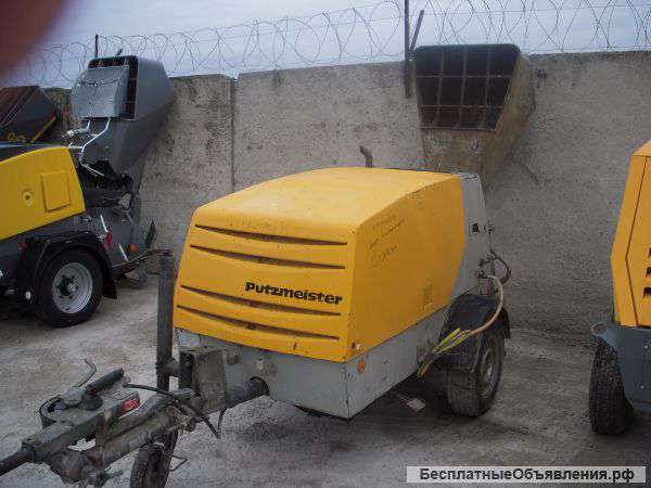 Пневмонагнетатель Putzmeister Mixokret M740DB