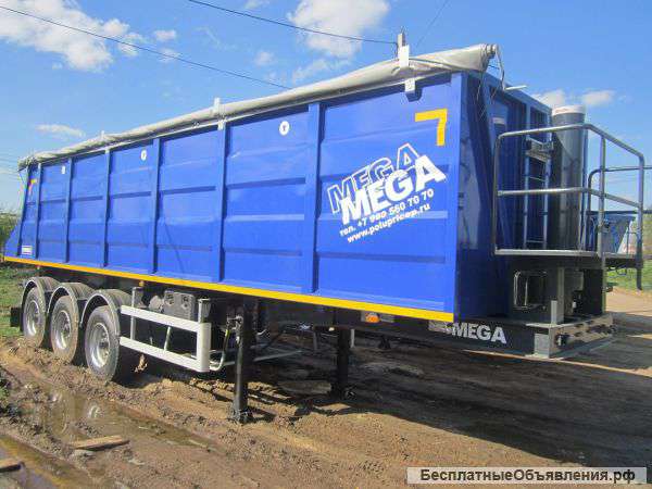 Самосвальный полуприцеп Мега