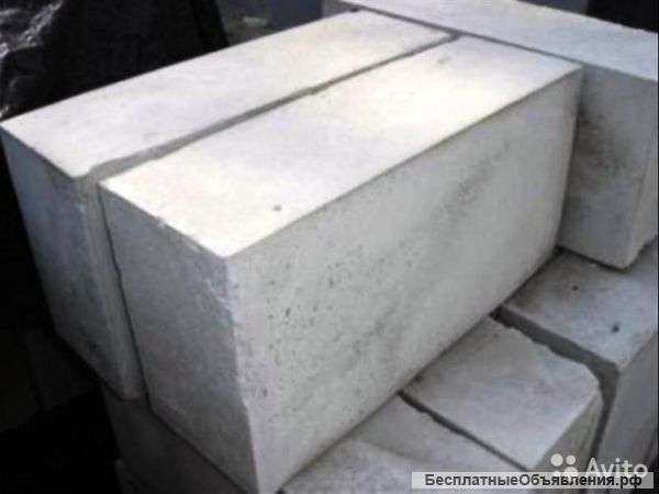 Пеноблок стеновой 600*300*200 (фибробетон)