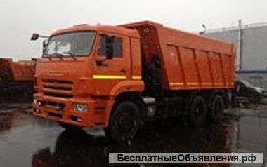 КАМАЗ 6520 самосвал 20 куб, со спальным местом. Съёмные кузова