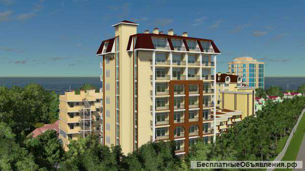 Апартаменты на берегу моря от застройщика