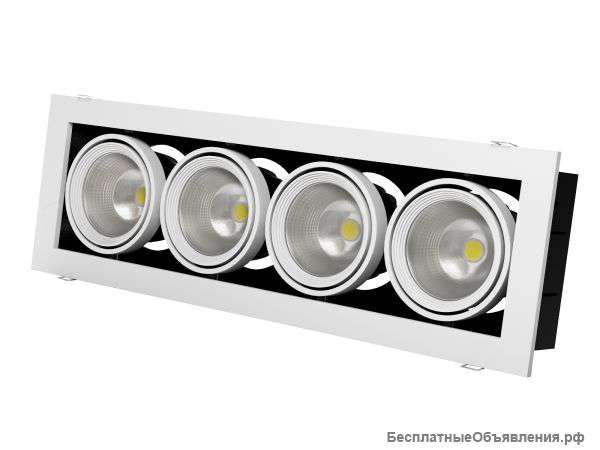Встраиваемый светильник Grazioso 4 LED 4x30