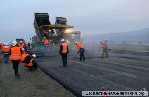 Асфальтировка дороги в омске