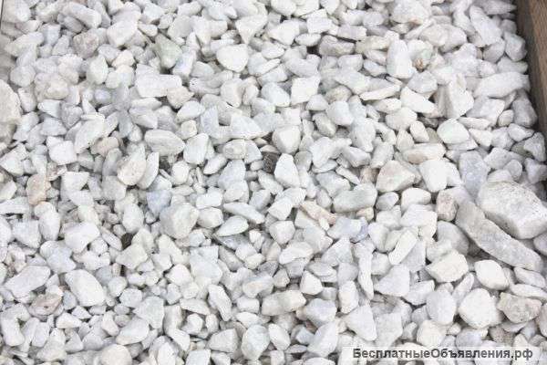 Белая мраморная крошка