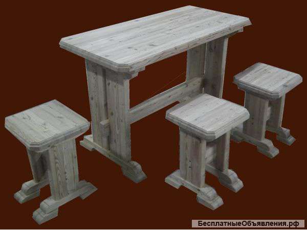 Комплект с табуретами