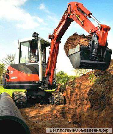 Мини-экскаватор Kubota KX61