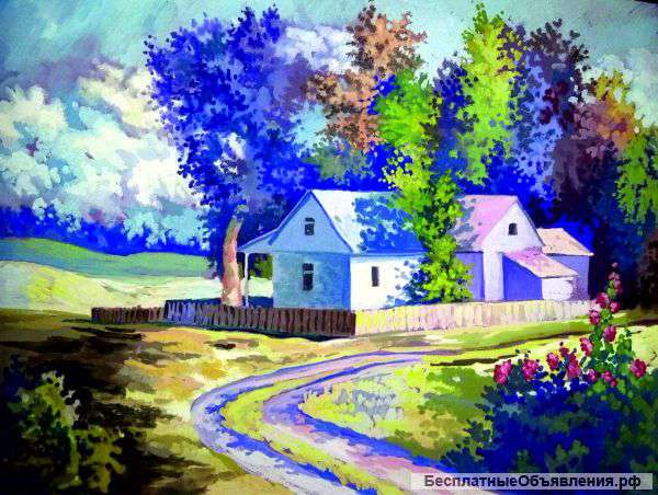 Картины пастелью