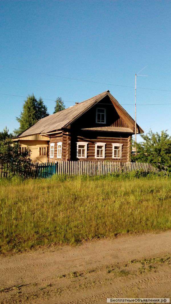 Дом в деревне Архангельской обл.Вилегодский р-он.