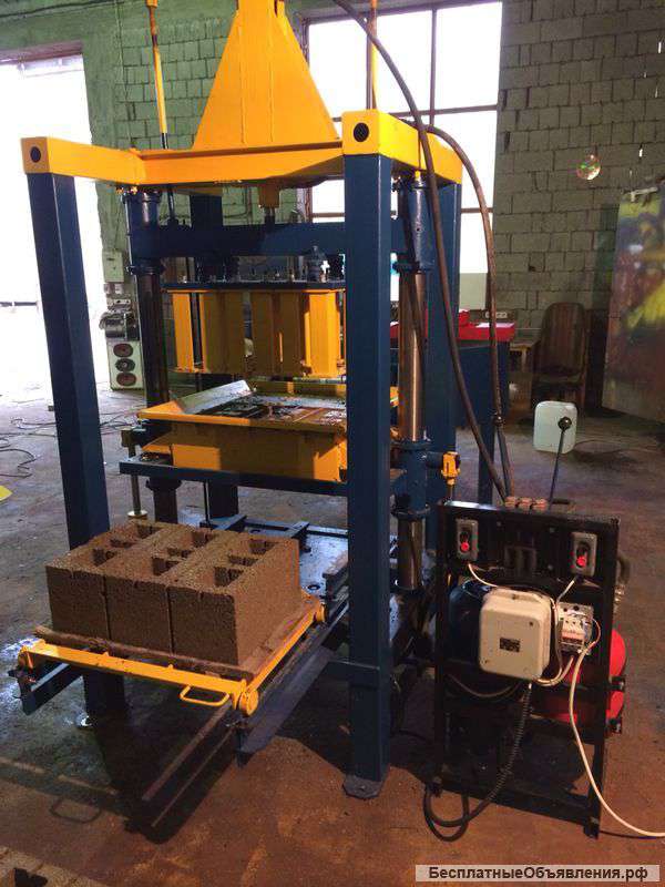 Оборудования испресс для производства шлакоблоков