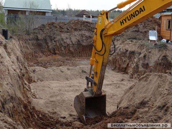 Роем траншеи и котлованы
