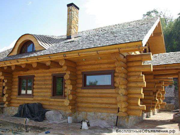 Рубленные дома и бани