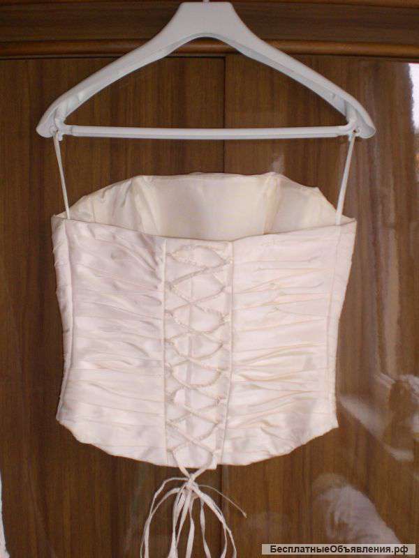 Свадебный комплект: корсет + юбка + сумочка