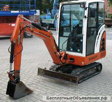 Услуги мини-экскаватора