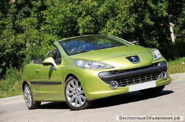 Peugeot 207cc кабриолет
