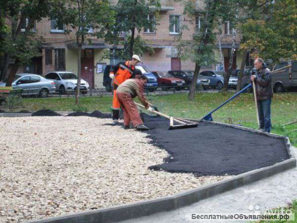 Асфальтирование и благоустройство