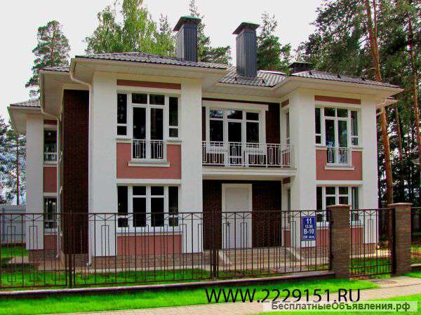 Жилые дома в лесу от застройщика