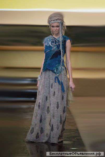 Длинная юбка в пол