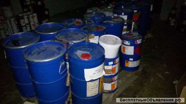 Типографии, разные краски, растворители и многое другое. В ПОЛ ЦЕНЫ от 1 единицы