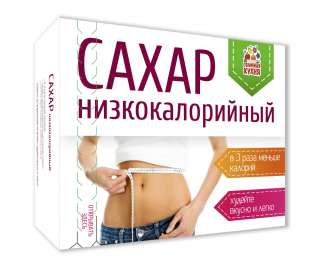 Низкокалорийный сахар с натуральной стевией