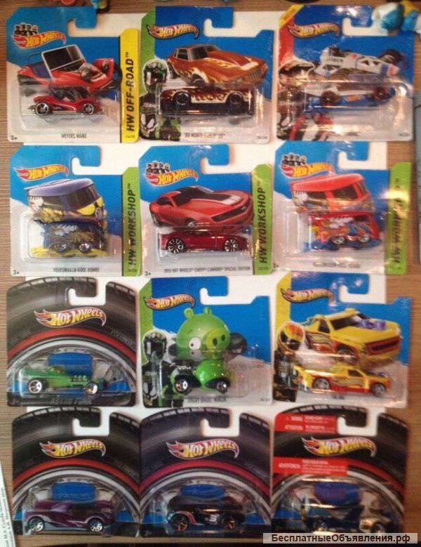 Машинки Hot wheels