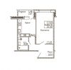 1-к квартира, общ пл. 41,2 кв.м