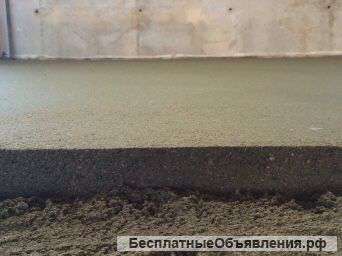 Полусухая стяжка пола