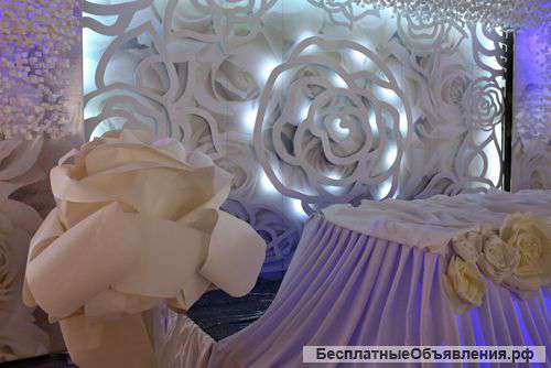 Оформление свадебного зала в Усть-Каменогорске