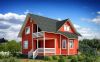 Коттеджи из клееного бруса