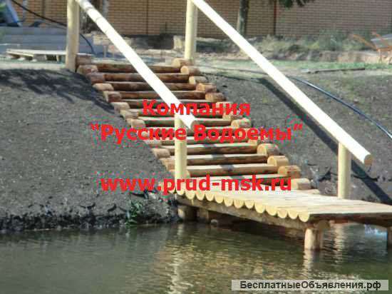 Очистка дна озера