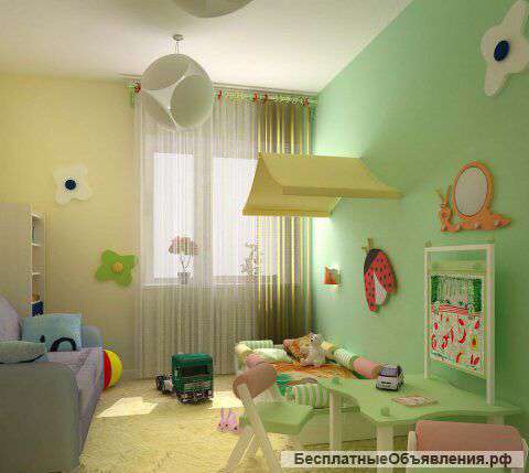 Офисные и жилые помещения под ключ в Красноадре