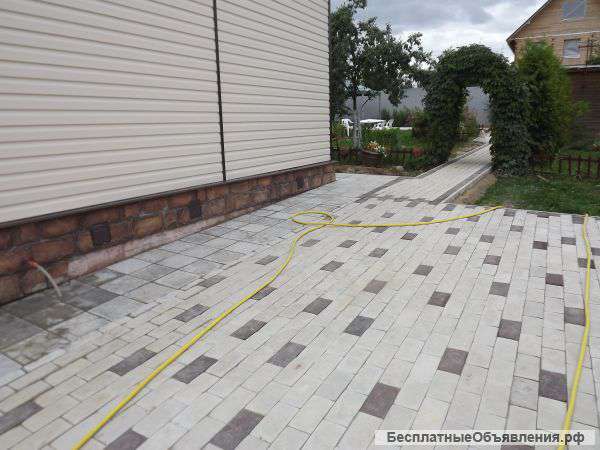 Укладка тротуарной плитки под ключ