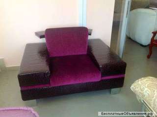 Новое оригинальное кожаное кресло