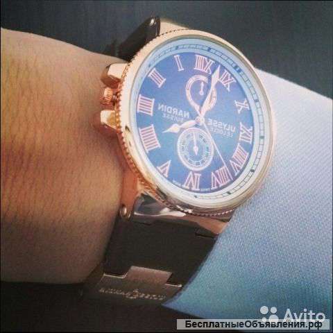 Бренд сезона часы известной марки Nardin Marine