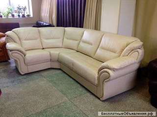 Кожаный угловой диван Лондон