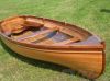 Деревянная лодка гребная