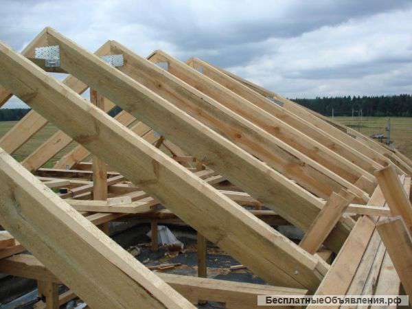 Монтаж, демонтаж кровли