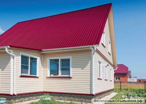 Профнастил Ультрамарин/Шоколад/Морская волна