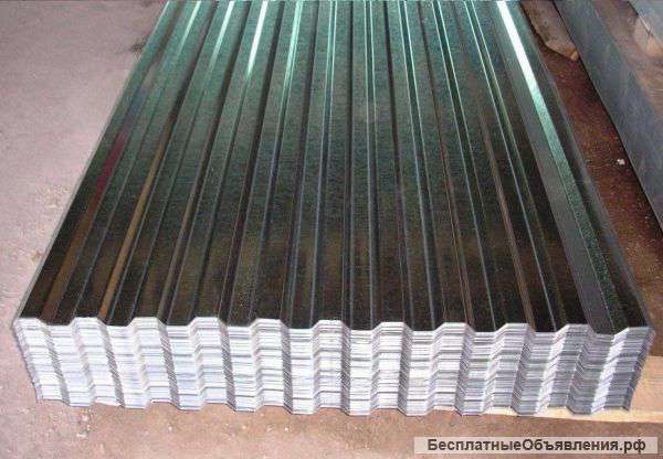 Профнастил оцинкованный Н10.40,Н20.30,НС35,С44,Н75