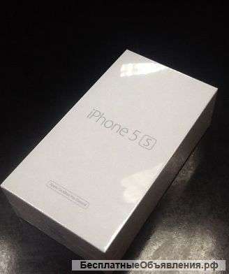IPhone 5S золотистый, ростест, новый, не активирован