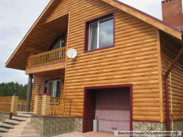 Сайдинг бревно