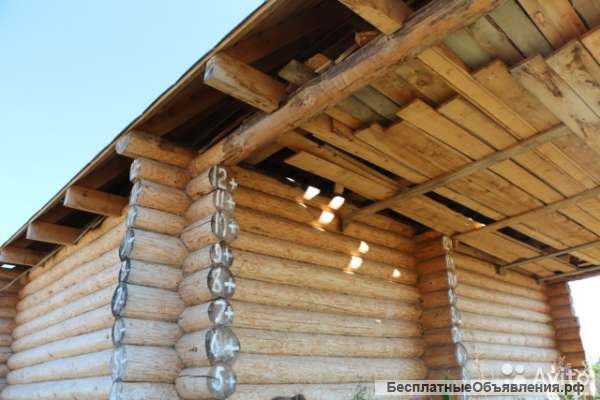 Участок и сруб