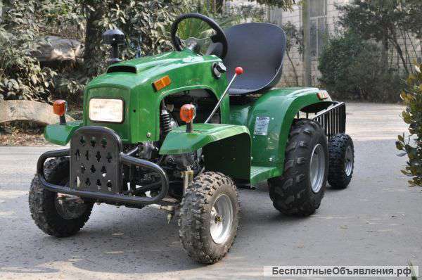 Садовый трактор+ прицеп в подарок
