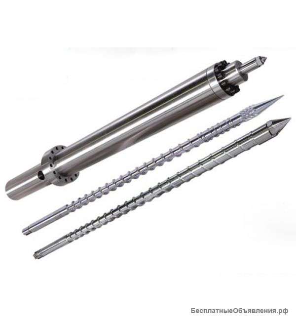 Шнек, шнековая пара для термопластавтомата (ТПА)