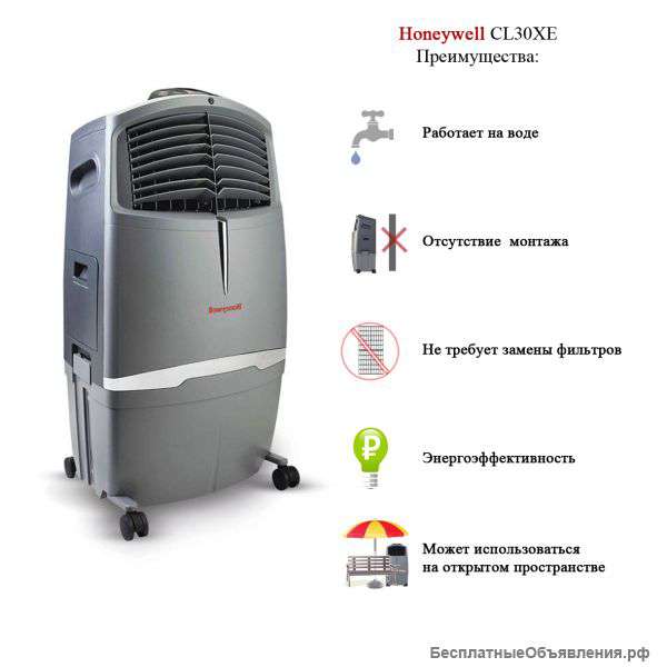 Охладитель воздуха с функцией мойки Honeywell CL30XC