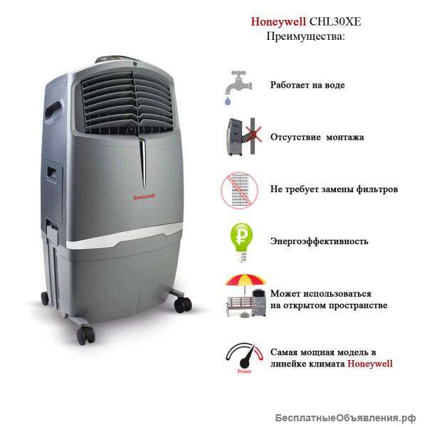 Многофункциональный охладитель на воде Honeywell CHL30XC